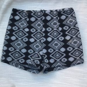 High waisted hot pants